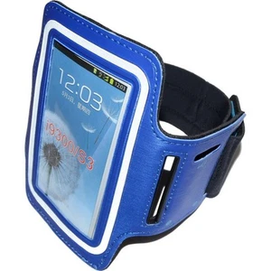 Armband Run Case Custodia Da Braccio Taglia S3 Blu Per Htc Evo 4g Lte First - Foto 1 di 9