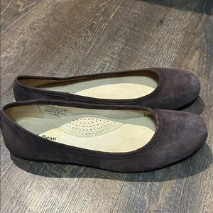 Ballerine donna Lands in camoscio marrone taglia 8,5 - Foto 1 di 7