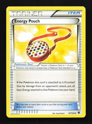Energy Pouch 97/124 LP Fates Collide English Pokemon Card TCG - Image 1 of 4