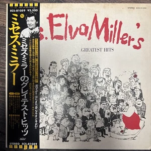 MRS. ELVA MILLER’s Greatest Hits Japan OBI - Foto 1 di 2