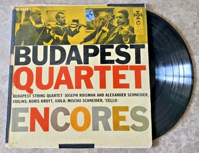 Budapest Quartet Encores Columbia ML 5116 LP - Image 1 of 2