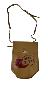Bolso Bandolera Raro Kate Spade Cuero Viva El Taco - Imagen 1 de 6
