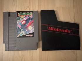 CRACKOUT Nintendo NES Spiel mit Schuber aus privater Sammlung 
