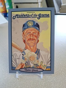 Robin Yount 1993 Leaf Post Card Masters of The Game #15 Brewers JUMBO - Picture 1 of 2