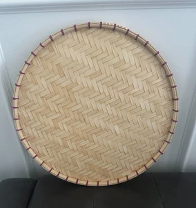 IKEA SOMMARFLOX Tablett Bambus Handarbeit 105.572.77 - Bild 1 von 3