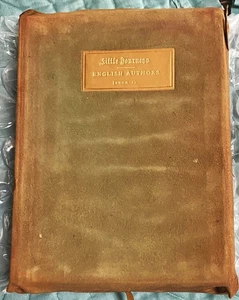 Elbert Hubbard / LITTLE JOURNEYS TO THE HOMES OF ENGLISH AUTHORS Signed 1st 1900 - Picture 1 of 5