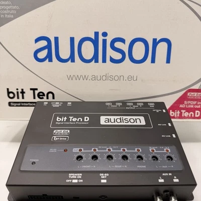 Audison Bit Ten D Signal Interface Processor (DSP) – Tested (NO DRC!) - Image 1 of 4