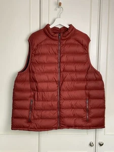 Chaleco de plumas marrón Marks & Spencer para hombre talla 4XL 52-54" Stormwear - Imagen 1 de 11