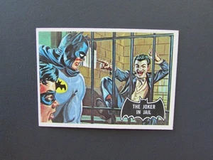 1966 Topps Batman Black Bat Set Break Card #13 The Joker In Jail - Picture 1 of 2
