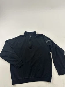 Cutter & Buck Sweatshirt Mens Large Black Invitational Sunriver 2006 1/4 Zip - Picture 1 of 8