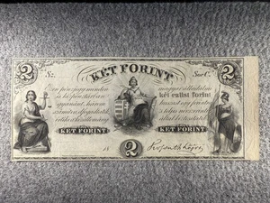 1852 Hungary 2 Forint ( Philadelphia ) PS142 UNC Banknote SPC965 - Picture 1 of 2