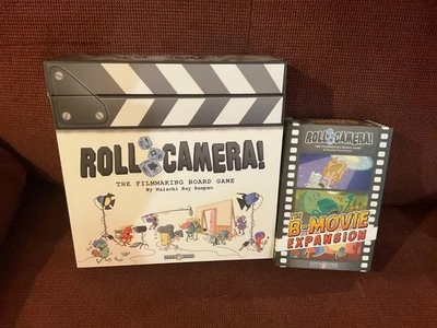 Roll Camera The Filmmaking Board Game Clapper Box with B Movie expansion - Image 1 of 2
