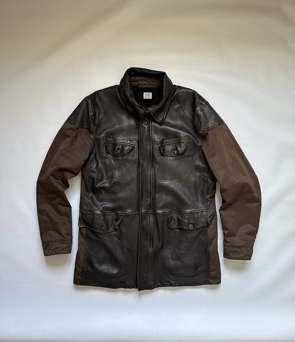 C.P. Company Leather Outer Shell Coats, Jackets & Vests for Men