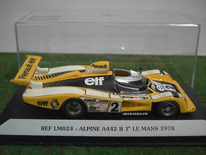 RENAULT ALPINE A442 B WINNER LE MANS 1978 # 2 PIRONI 1/43 STARTER LM024 voiture - Picture 1 of 1