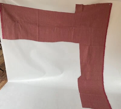 Tela de tapicería Remnant Romo “Net” - Color “Sangría” espiga lavable Foto 1 de 3