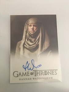 Hannah Waddingham Game of Thrones Autograph Trading Card