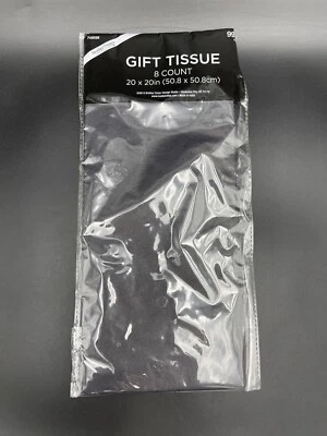 Brother Sister Design Studio Black Tissue Paper 20 x 20 in 8 Sheets in Pack - Image 1 of 3