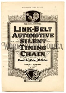 1927 Link-Belt Co Indianapolis Detroit / Monroe Auto Equipment Michigan Ad - Picture 1 of 2