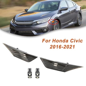 Side Marker Lamp Turn Signal Light With Light Bulb for Honda Civic 2016-2021 A.U - Picture 1 of 12