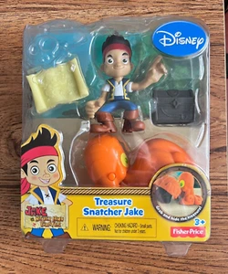 Fisher Price Jake Neverland Pirates Treasure Snatcher Toy Action Figure Playset - Picture 1 of 2