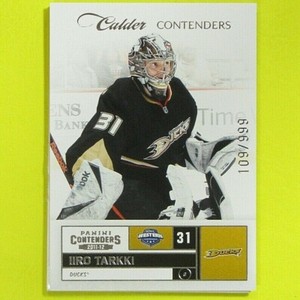 IIRO TARKKI  2011-12  ROOKIE  CALDER CONTENDER 109/999    #266   Anaheim Ducks