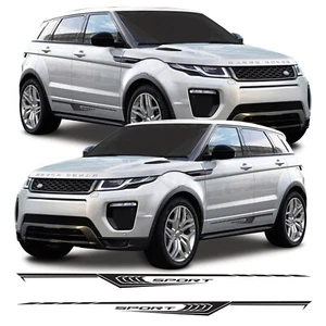 Sporting Side Stripes Decal Stickers Graphics Vinyl Fit Range Rover Evoque 4x4 - Picture 1 of 3