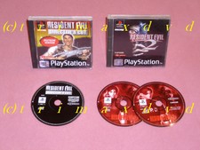 2x PS1 _ Resident Evil Director's Cut 1 & Resident Evil 2 _ First Editions