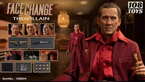 Figura de acción 108TOYS 108004 Face Off Castor Troy Nicolas Cage 1/6 regalo en stock - Imagen 1 de 10