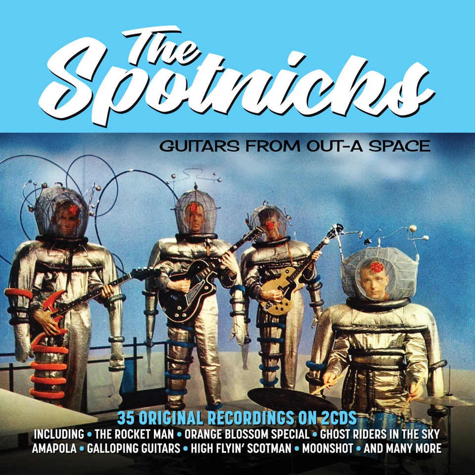 The Spotnicks - Guitars From Out-A Space / 35 Original Recordings 2CD NEW/SEALED - Image 1 of 1