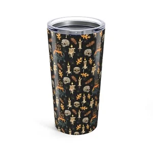Candels And Skulls Tumbler 20oz - Picture 1 of 5