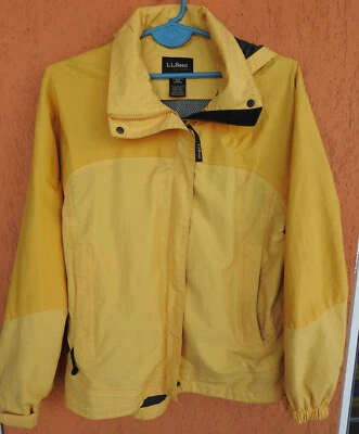 Womens L.L. Bean Jacket Medium Outdoor Ski Mountain Trekking Yellow - Image 1 of 4