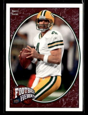 Brett Favre 2008 Upper Deck Heroes #8 Green Bay Packers - Image 1 of 2