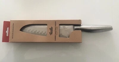 Fissler Coltello Santoku Grande 16.5 Acciaio Inossidabile Riciclato Alta Qualità - Immagine 1 di 4
