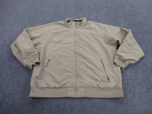 Duluth Trading Jacket Adult XL Beige Bomber Rain Outdoors Hiking Camping Mens - Picture 1 of 16