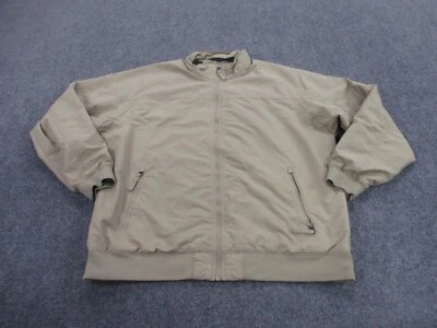 Duluth Trading Jacket Adult XL Beige Bomber Rain Outdoors Hiking Camping Mens - Image 1 of 4
