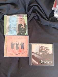 Bette Midler 3 CD Lot vvBRAND NEW CASES Like New BEACHES, SELF TITLED, ROSEMARY - Picture 1 of 4