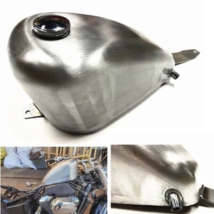 FOR Honda shadow 400.750 Silver Handmade Motorcycle Petrol Gas Fuel Tank 1PC - Picture 1 of 10