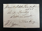 HENRY BEAUCHAMP LYGON - MP & ARMY OFFICER IN PENINSULAR - SIGNED ENVELOPE FRONT