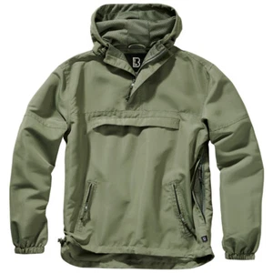 Brandit Summer Windbreaker Adjustable Breathable Mens Mesh Lining Olive - Picture 1 of 9