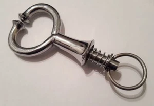 Bull Cattle Lead with Holding Spring Nose Ring Opening Farm Ranch Veterinary - Picture 1 of 1