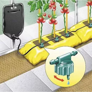 More details for automatic holiday plant watering system gravity fed irrigation water drip kit