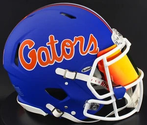 FLORIDA GATORS NCAA Riddell Speed Full Size REPLICA Football Helmet - Picture 1 of 7