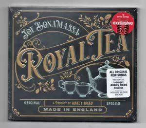 Joe Bonamassa Royal Tea Limited Edition Exclusive CD 2 Bonus Songs - Imagen 1 de 2