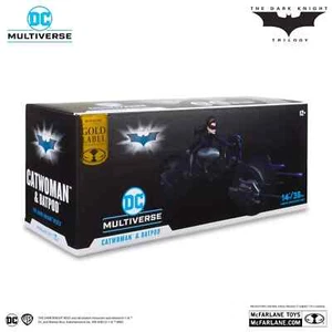 McFarlane DC Multiverse Batpod and Catwoman ( The Dark Knight Rises ) - Picture 1 of 5