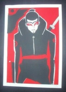 THE SAMURAI / Signed Cuba Silk-screen Poster / CUBA JAPAN / Only 20 Copies Made - Picture 1 of 4