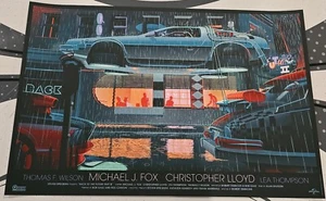 BACK TO THE FUTURE PT II - VARIANT - DURIEUX - MONDO - 217/225 - SEE PICS! - Picture 1 of 3