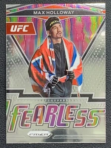 Max Holloway 16 Fearless Prizm UFC 2022 Panini - Picture 1 of 5