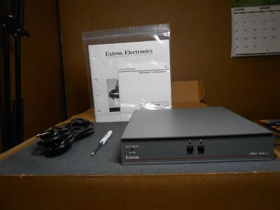 EXTRON SW2 VGAxi AUDIO/VIDEO SWITCHER - Image 1 of 4