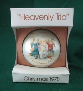 1978 SCHMID HUMMEL "Heavenly Trio" Ornament with Original Box - Picture 1 of 6