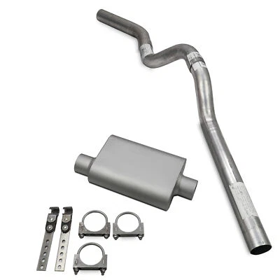 GMC Yukon XL 00-06 3" Single Exhaust Kit C Exit 2 chamber No Tip - Image 1 of 3